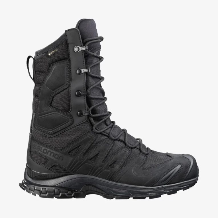 Black Salomon Xa Forces 8 GTX EN Women\'s Tactical Boots | PH 93685D